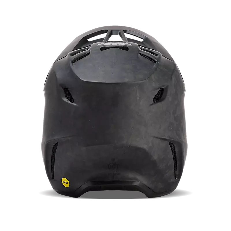 FOX  Helm V3 RS Carbon Solid Mattes Schwarz Gr: L59/60cm