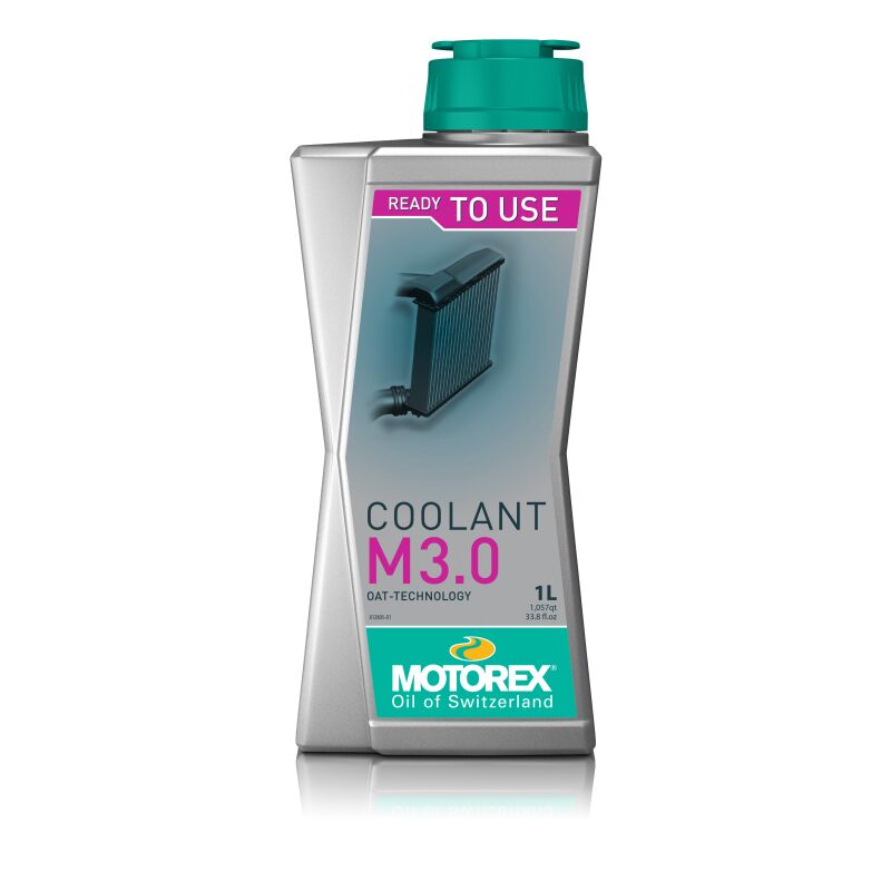 Motorex Kühlflüssigkeit, 1 l, Coolant M3.0 R.t.u., rosa, Kühlerschutz fertiggemischt bis -38° C