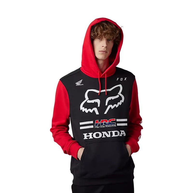 Kapuzenpullover Fox X Honda Flo Rot Gr: M