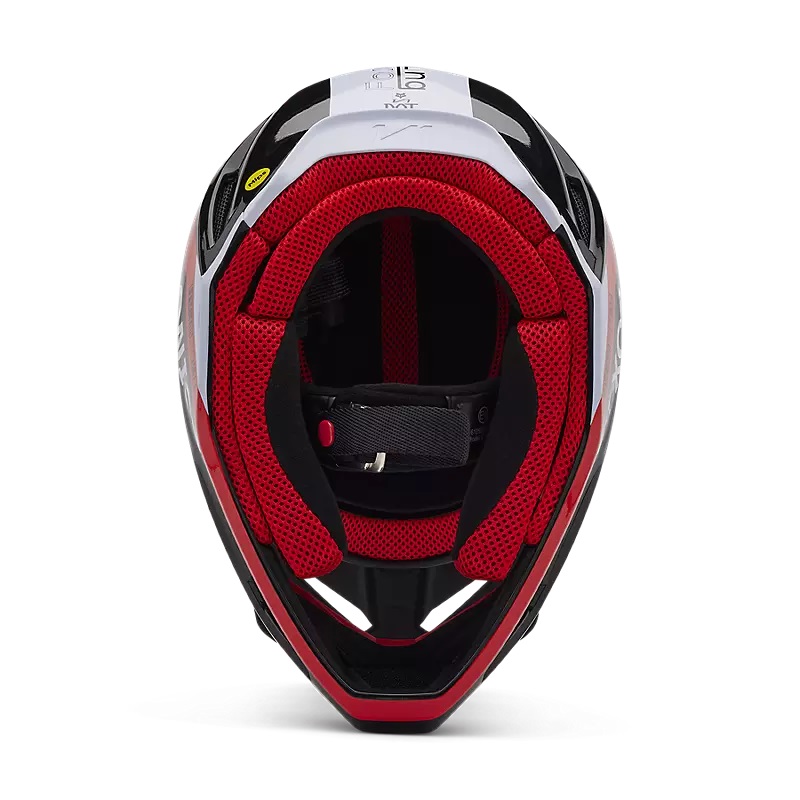 FOX MX-Helm V1 Race Spec  Fluoreszierendes Rot