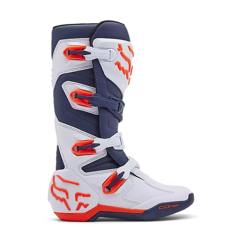 FOX MX-Stiefel Comp Weiß/Marineblau