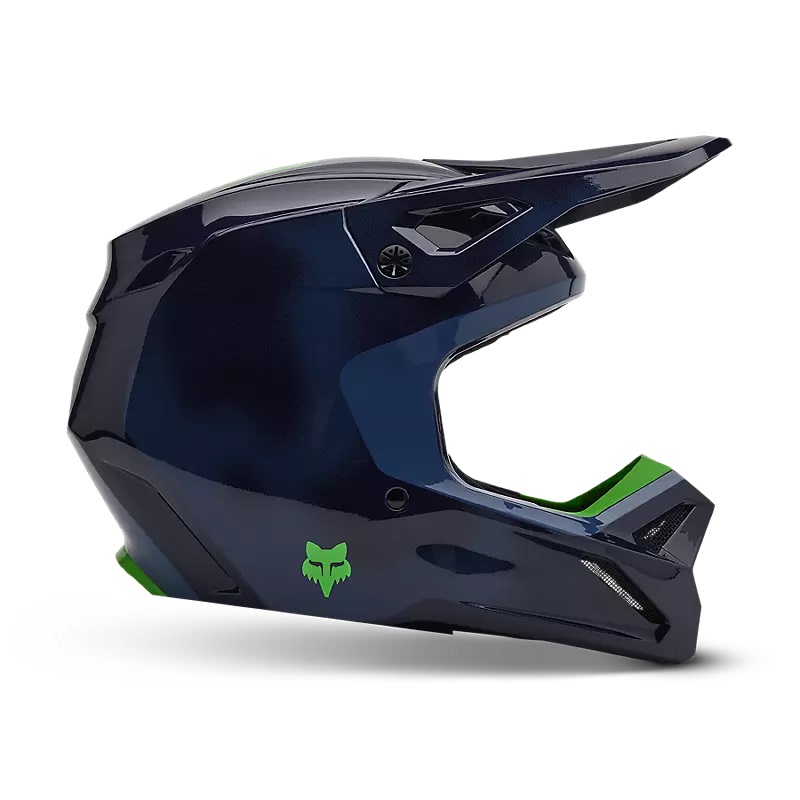 FOX MX-Helm V1 Taunt Marineblau Gr:S 55/56cm  