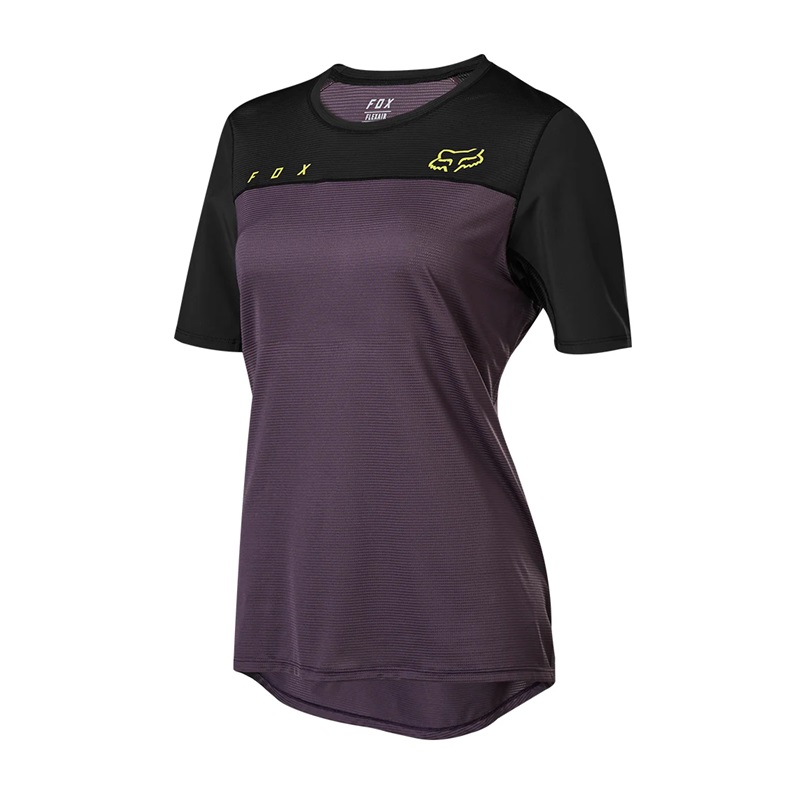 FOX MTB Womens Flexair SS Jersey Dark/Purple Gr: L