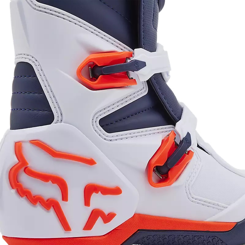 FOX MX-Stiefel Comp Weiß/Marineblau