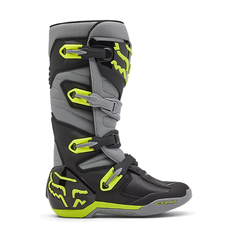 FOX MX-Stiefel Comp Grau/Gelb