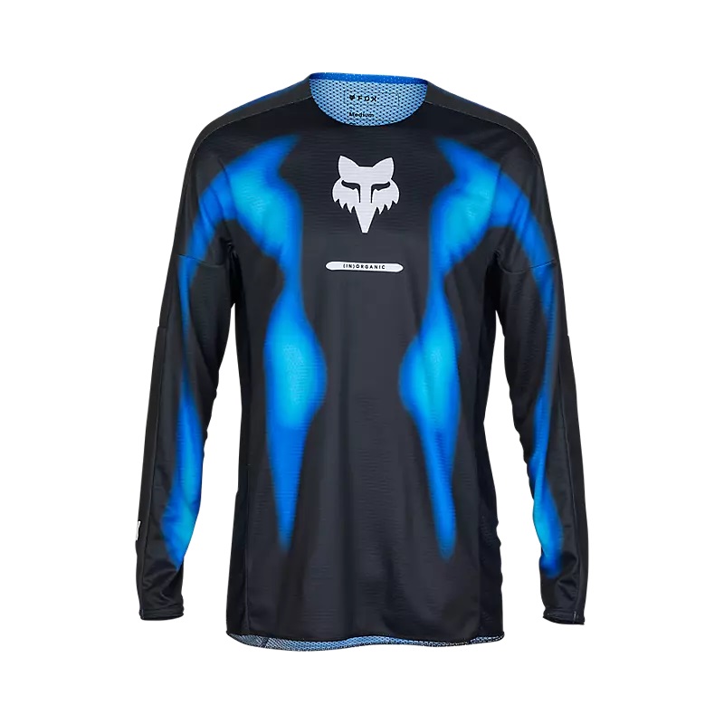 FOX 360 Volatile Jersey Schwarz/Blau Gr: L