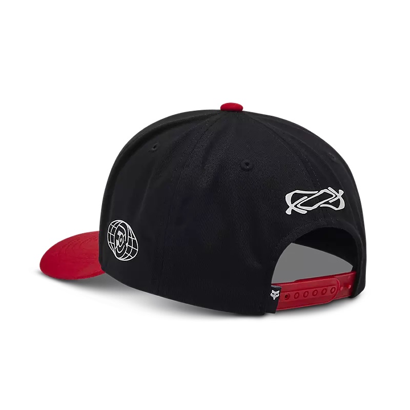 FOX Kinder Snapback-Kappe Race Spec Schwarz 