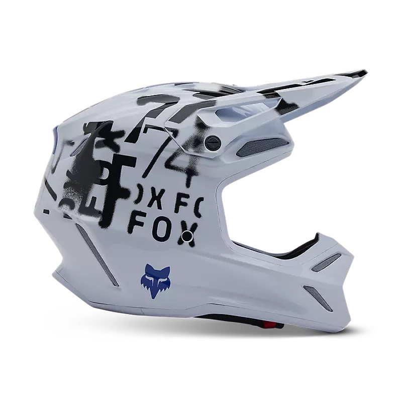 FOX V3 Seventy4 V3 Helm weiß