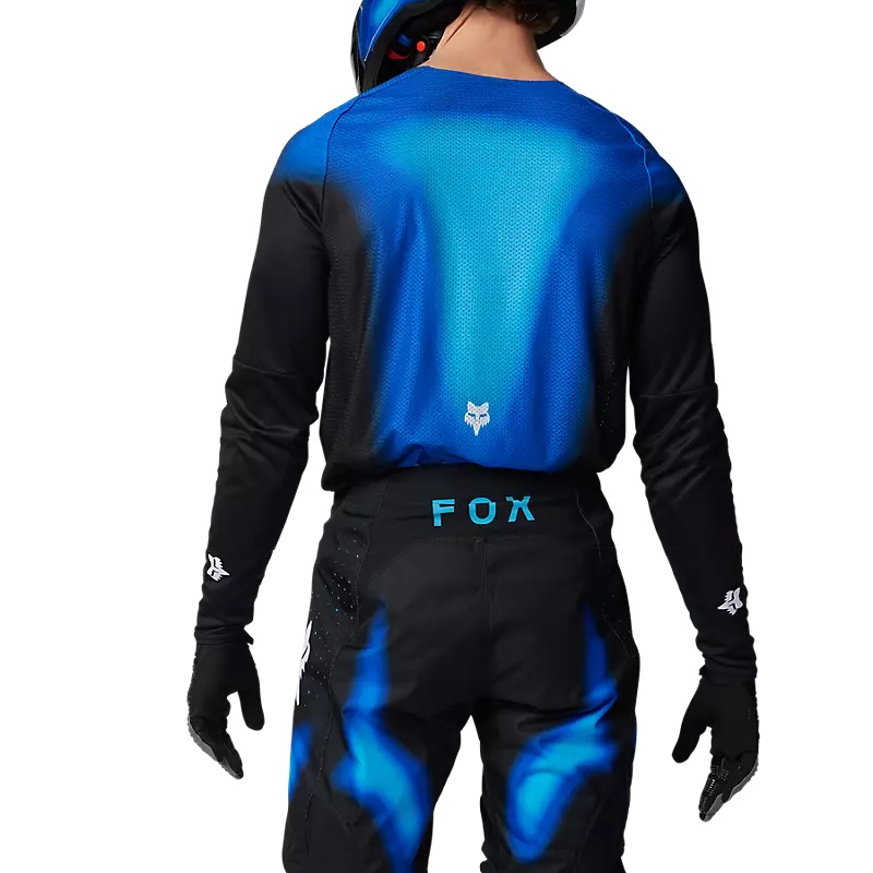 FOX 360 Volatile Jersey Schwarz/Blau Gr: L