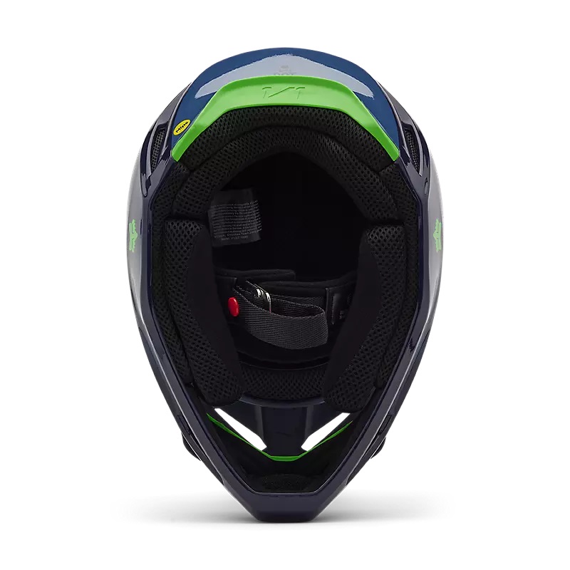 FOX MX-Helm V1 Taunt Marineblau Gr:S 55/56cm  