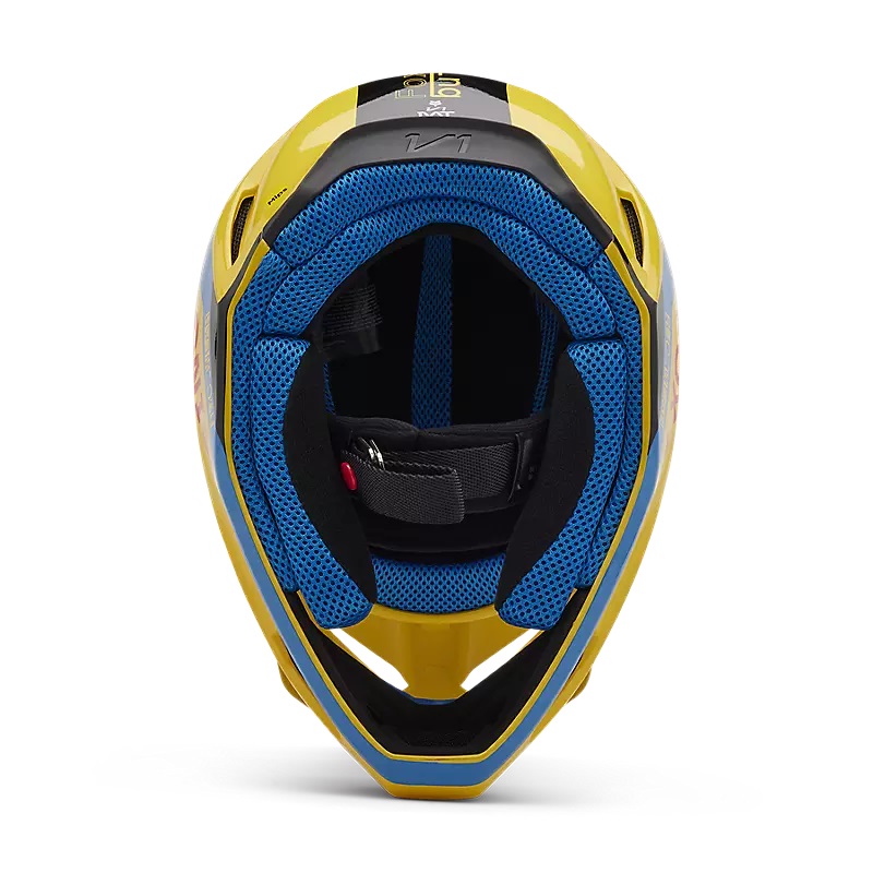 FOX MX-Helm V1 Race Spec  Blass Gelb