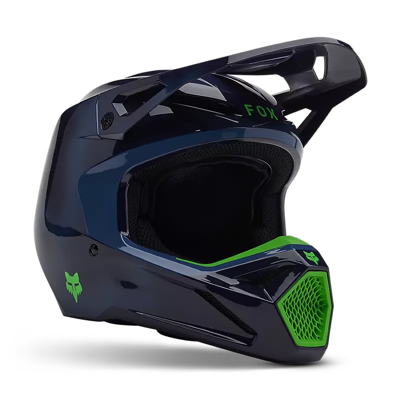 FOX MX-Helm V1 Taunt Marineblau Gr:S 55/56cm  