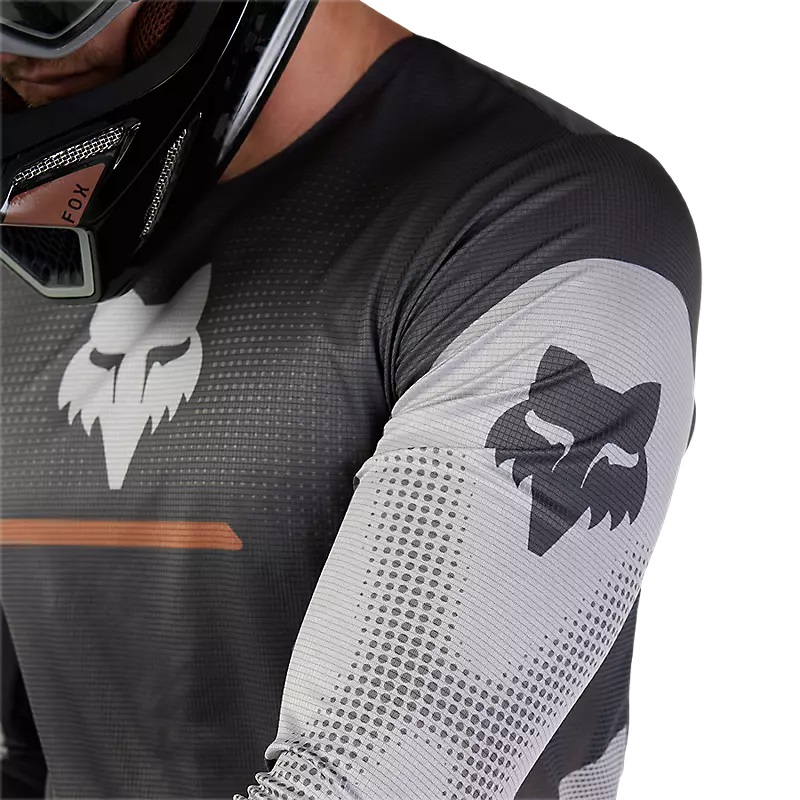 FOX MX- Jersey Flexair Optical Stahl Grau Gr: L