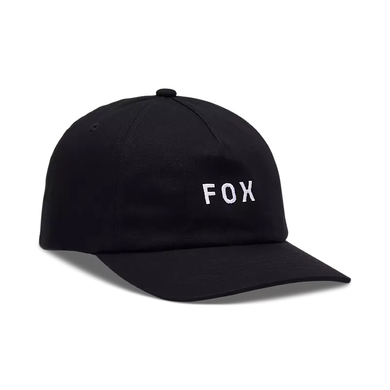 FOX  Wordmark Kappe verstellbar schwarz/weiß