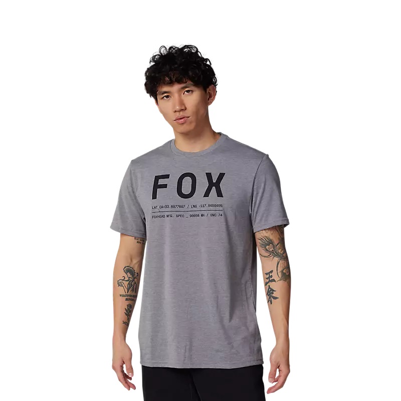 Funktions-T-Shirt Non Stop Heidekraut Graphitgrau