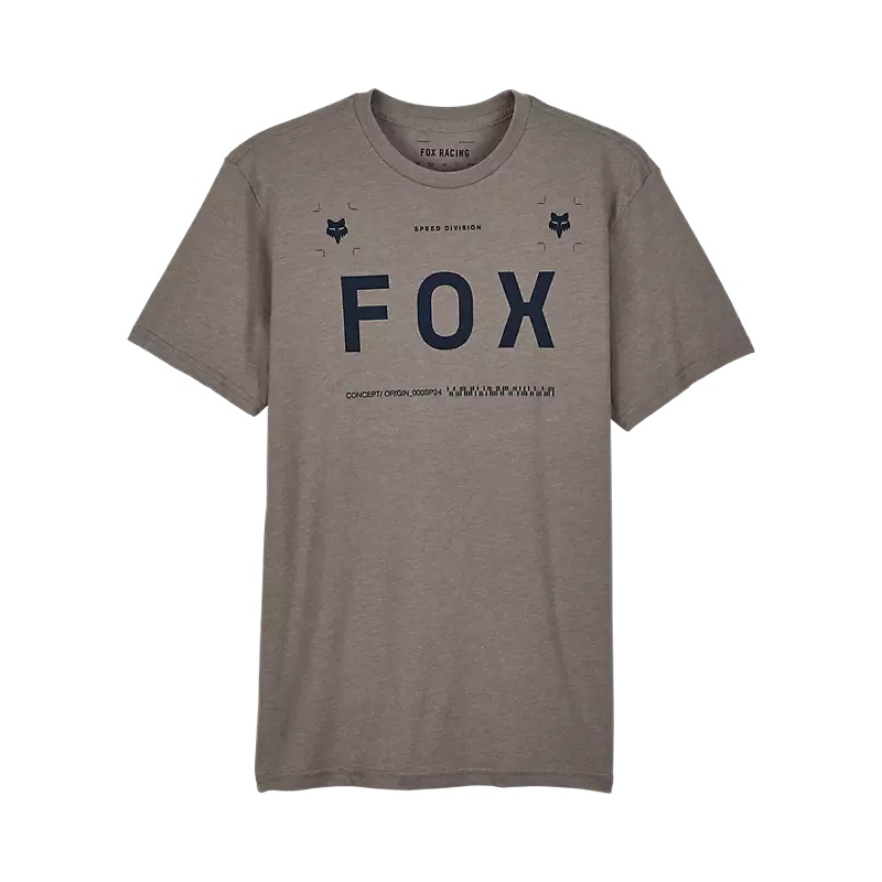 FOX  Premium-T-Shirt Aviation Heidekraut Graphitgrau